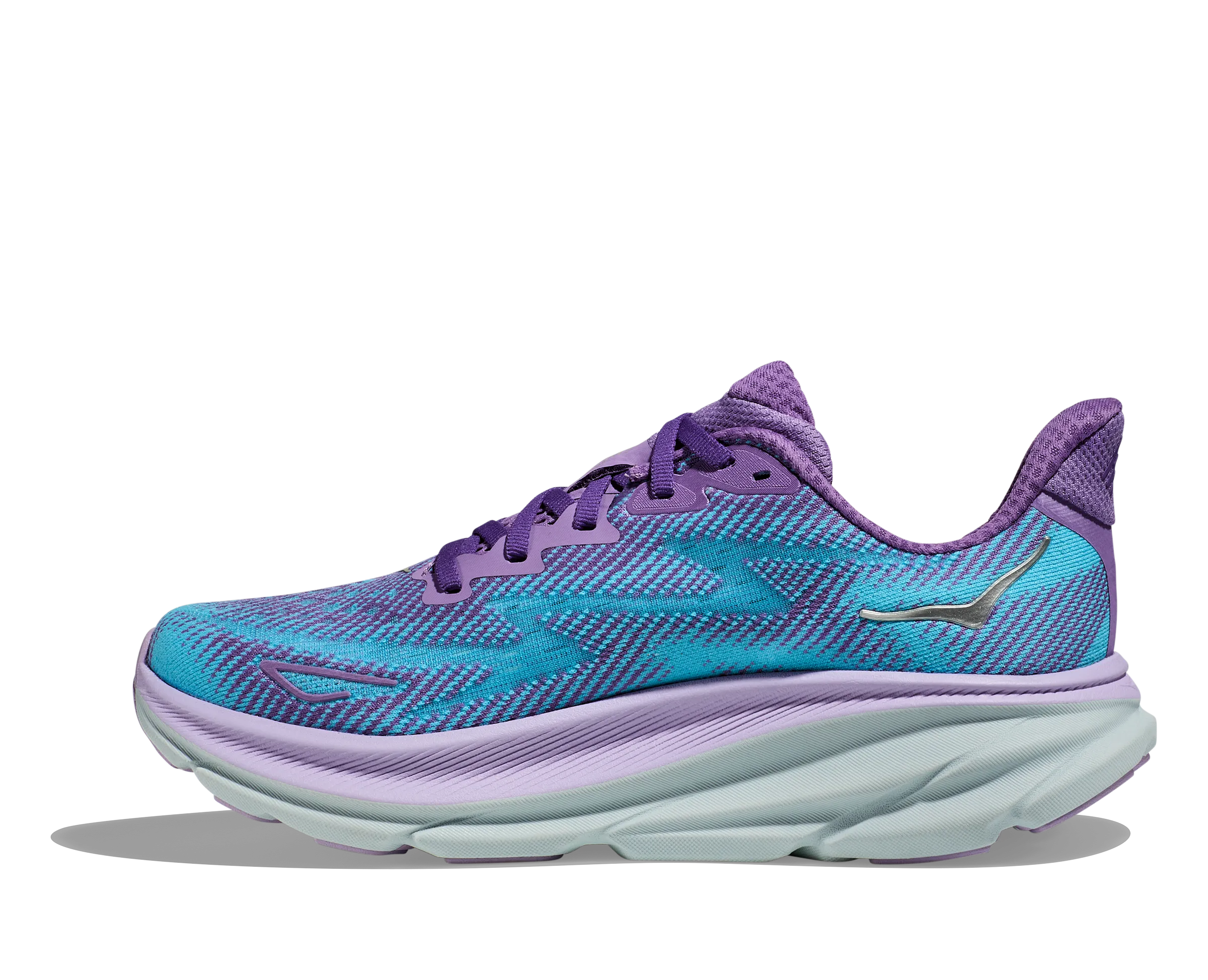 Women's Hoka Clifton 9 Color: Chalk Violet/Pastel Lilac