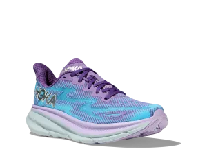 Women's Hoka Clifton 9 Color: Chalk Violet/Pastel Lilac