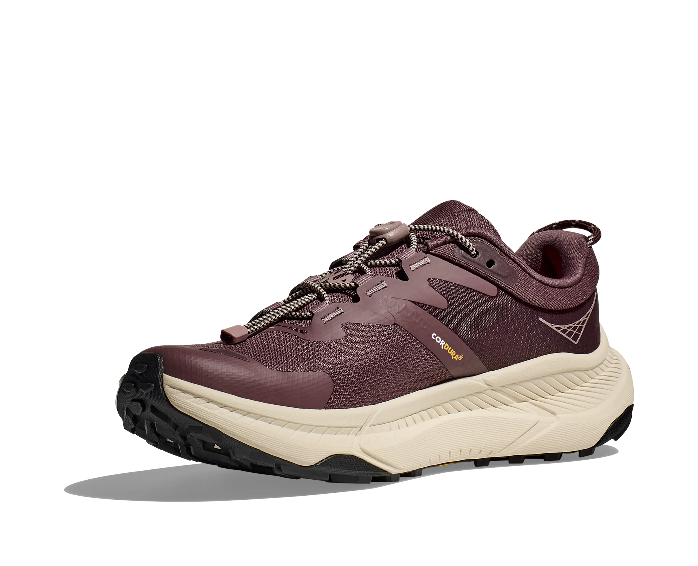 Women's Hoka Transport Color: Smoky Quartz / Oat Milk