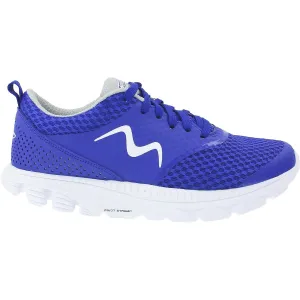 Women's MBT Speed 17 Lace Up Running Shoe Blue Mesh