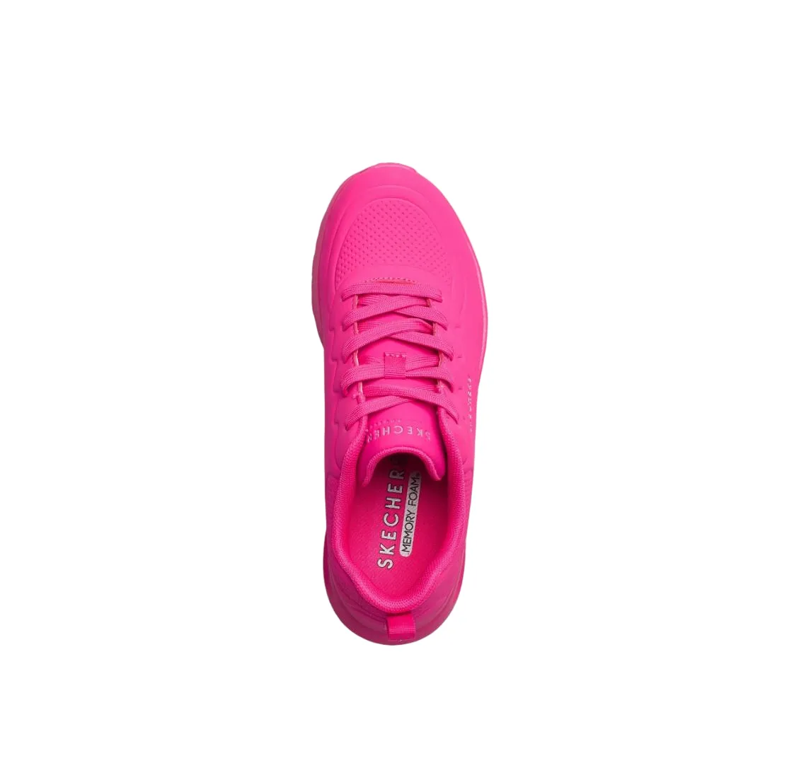 Womens Skechers Uno Lite Lighter One Hot Pink Walking Shoes