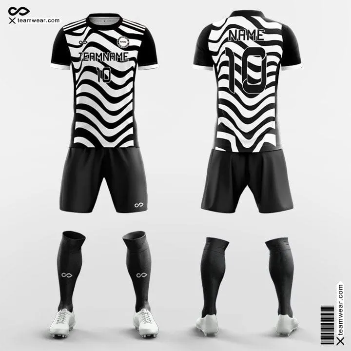 Zebra - Custom Soccer Jerseys Kit Sublimated for Club